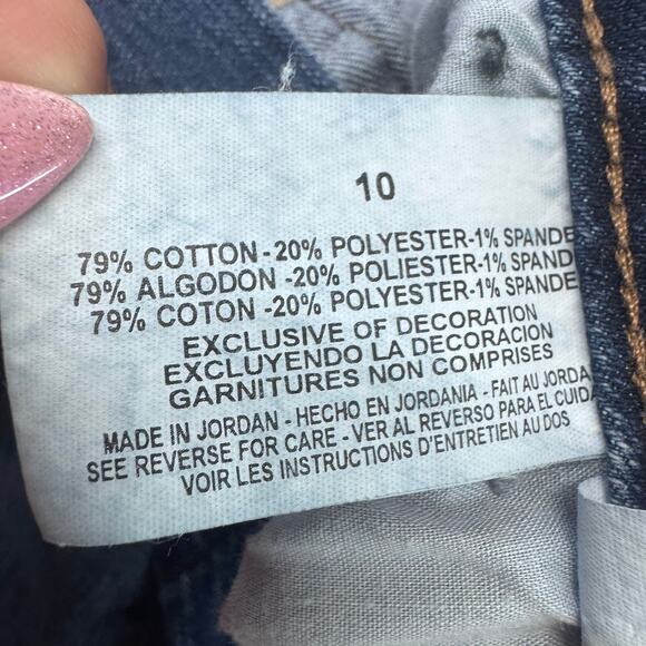 Nine West Women's Jordan Blue Denim Bootcut Jeans Size 10 Casual Stretchy - Picture 5 of 9